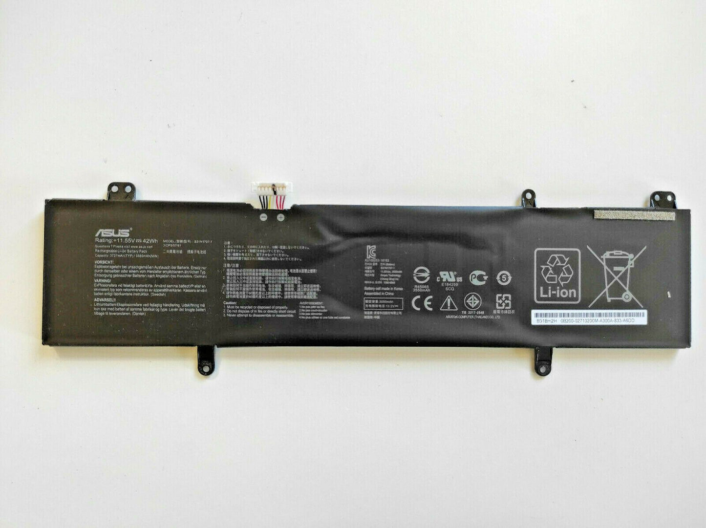 ASUS S401QA - B31N1707 Original Laptop Notebook Battery (1 Yr Warranty)