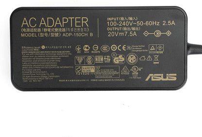ASUS Laptop Charger 150W 20V 7.5A Original Adapter Model : F506HF-HN024W (6.0 mm x 3.7 mm) (1 Yr Warranty) (Power Cord Included)