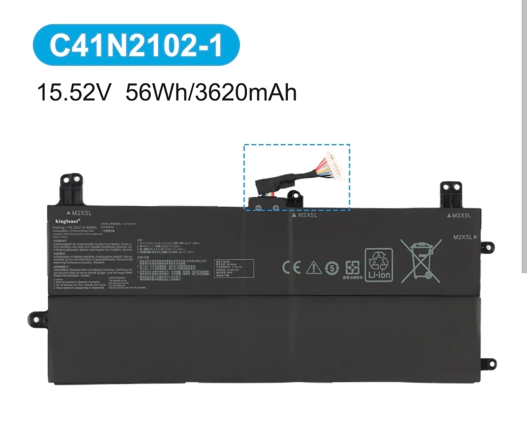 ASUS ROG Flow Z13 GZ301VU - C41N2102 Original Laptop Notebook Battery (1 Yr Warranty)