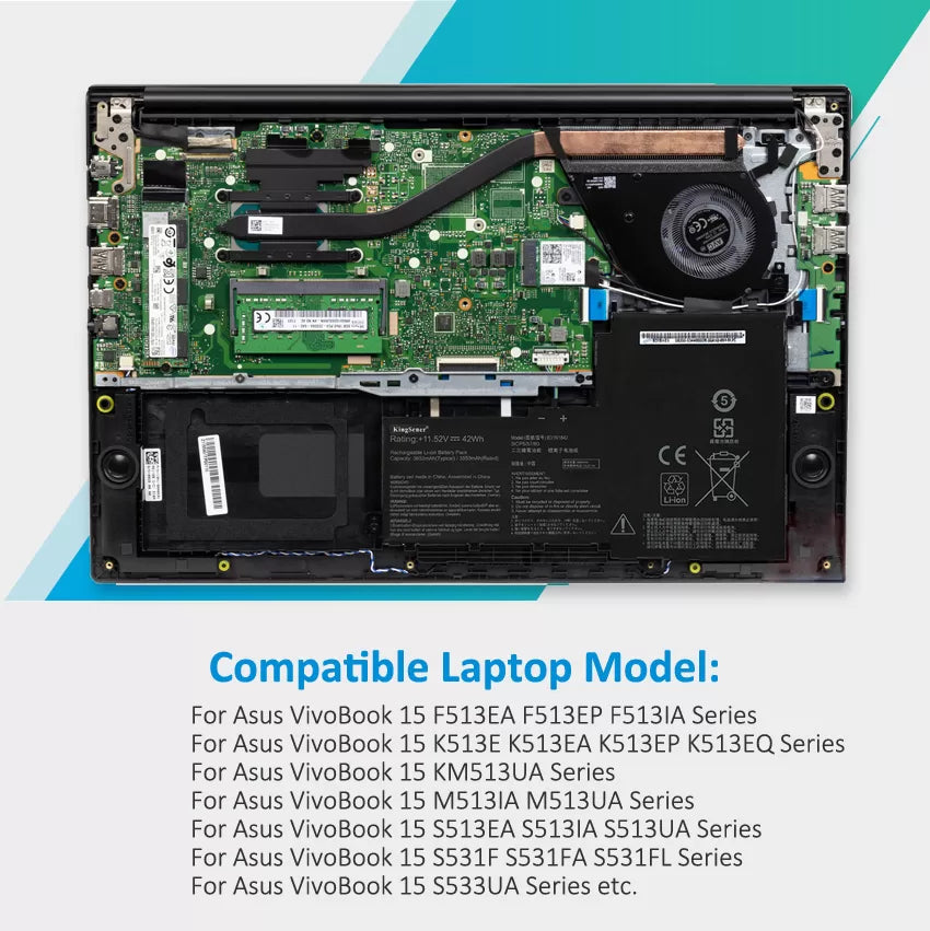 ASUS VIVOBOOK S531FA - B31N1842 Original Laptop Notebook Battery (1 Yr Warranty)
