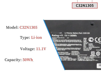 ASUS Zenbook UX301L - C32N1305 Original Laptop Notebook Battery (1 Yr Warranty)