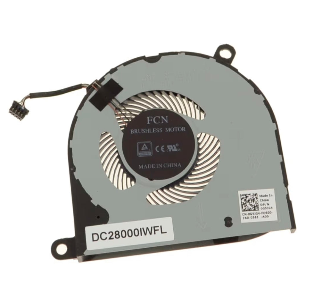 Original FAN Dell Latitude 5480  P/N : 0G53G4 , G53G4