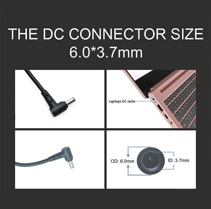 ASUS Laptop Charger 180W 20V 9A Original Adapter Model : ADP-180TB H(6.0 mm x 3.7 mm) (1 Yr Warranty) (Power Cord Included)