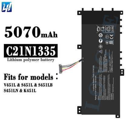 ASUS F555LD - C21N1408 Original Laptop Notebook Battery (1 Yr Warranty)