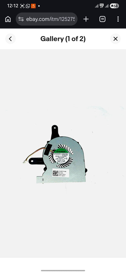 Original FAN Dell Inspiron 14 3451 P/N : 05DFTT , 5DFTT