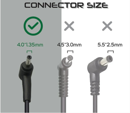 ASUS Laptop Charger 45W 19V 2.37A Original Adapter Model No : X515EA-EJ328WS (4.0 mm x 1.35 mm) (1 Yr Warranty) (Power Cord Included)