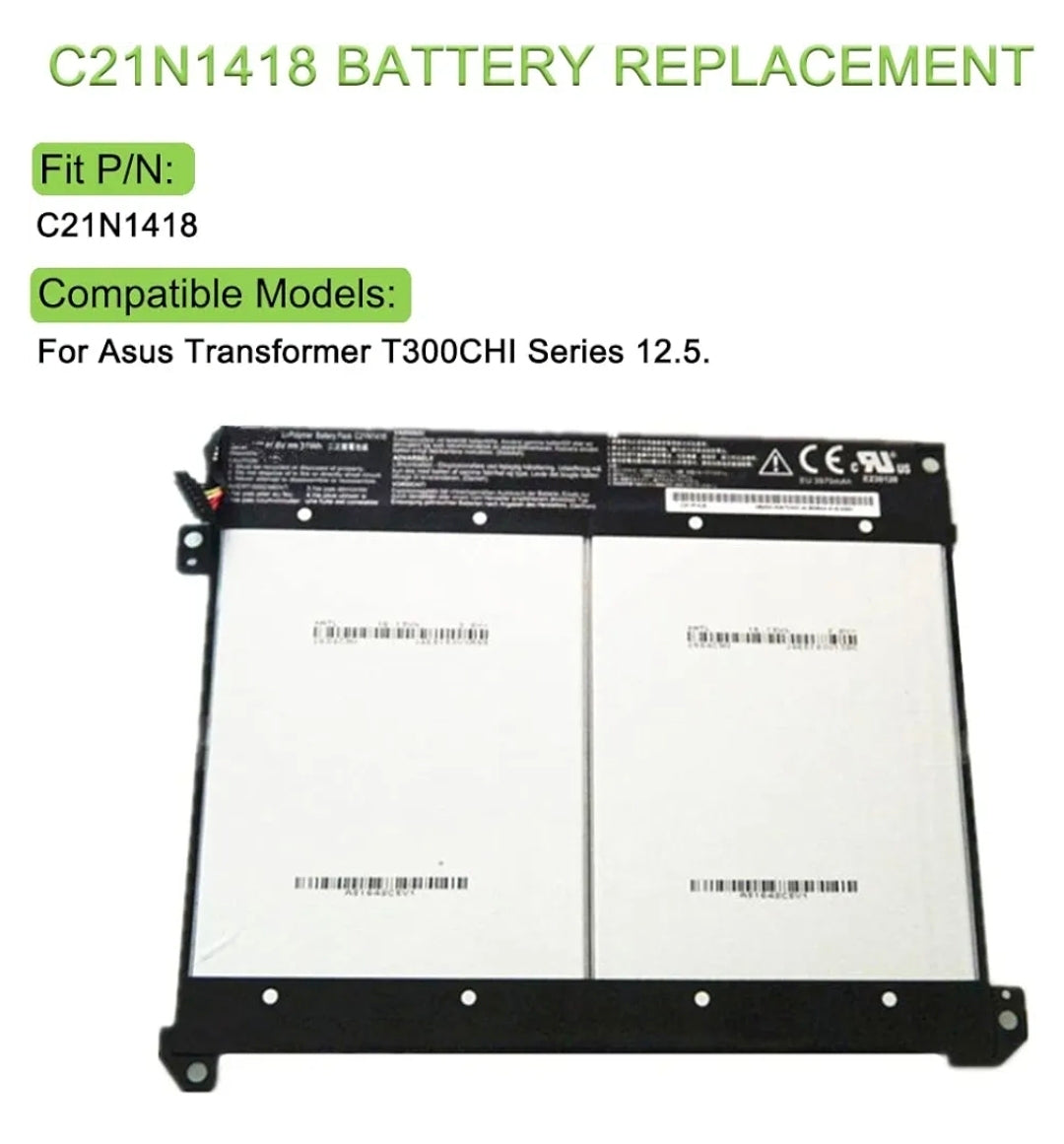 ASUS T300CHI C - C21N1418 Original Laptop Notebook Battery (1 Yr Warranty)