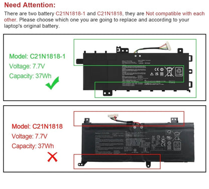 ASUS A512FA - B21N1818 Original Laptop Notebook Battery (1 Yr Warranty)