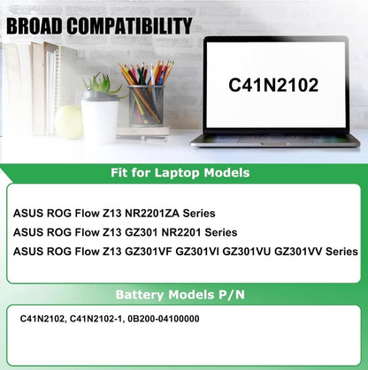 ASUS ROG FLOW GZ301ZE - C41N2102 Original Laptop Notebook Battery (1 Yr Warranty)