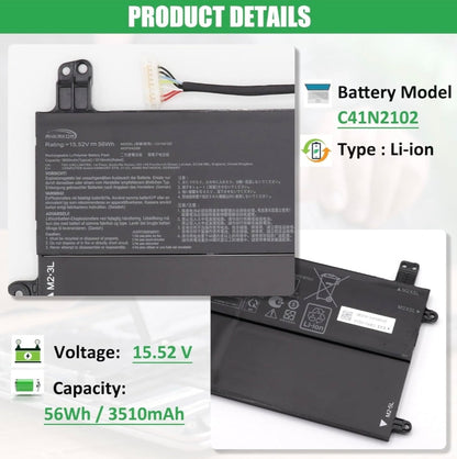 ASUS ROG Flow Z13 GZ301ZC - C41N2102 Original Laptop Notebook Battery (1 Yr Warranty)