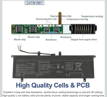 ASUS UX481FA - C41N1901 Original Laptop Notebook Battery (1 Yr Warranty)