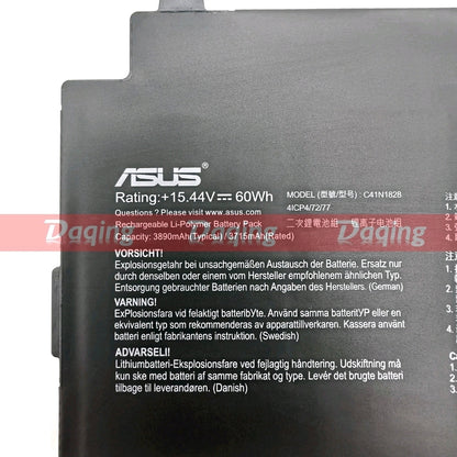 ASUS Zephyrus S GX531 - C41N1828 Original Laptop Notebook Battery (1 Yr Warranty)