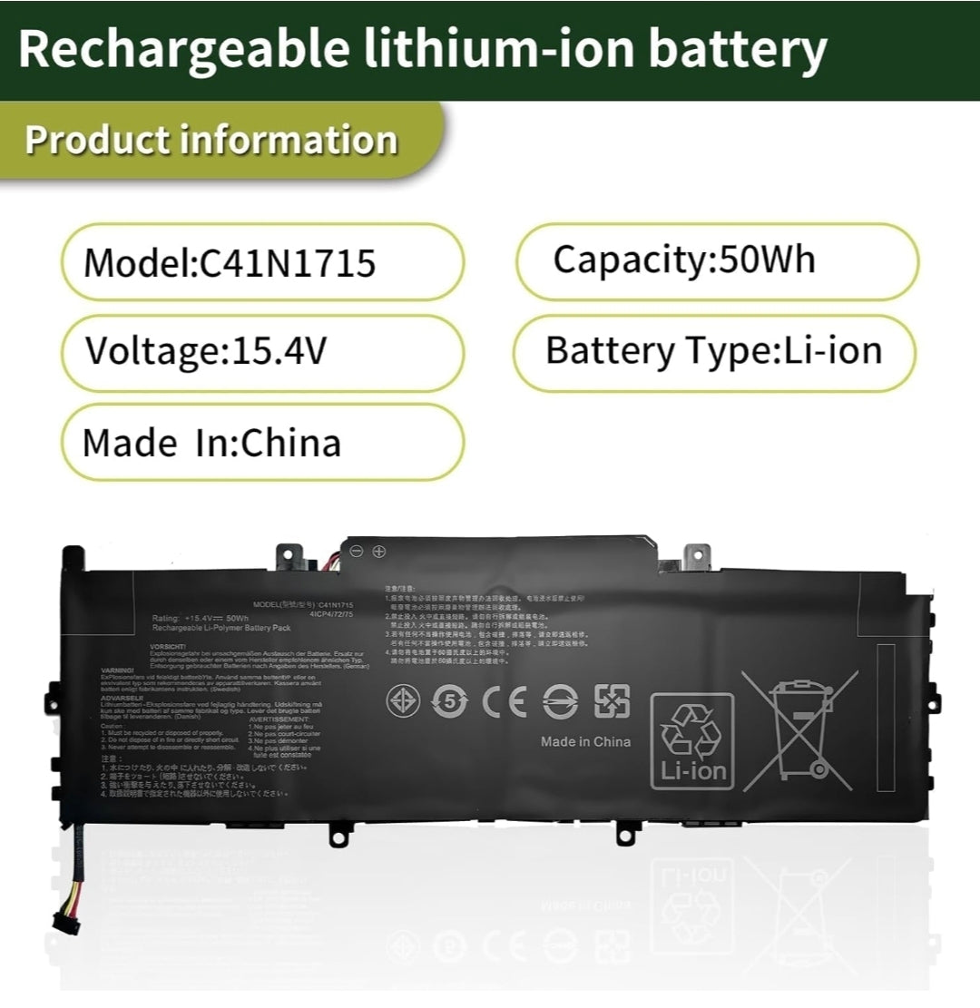 ASUS Rog STRIX GM501GM - C41N1715 Original Laptop Notebook Battery (1 Yr Warranty)
