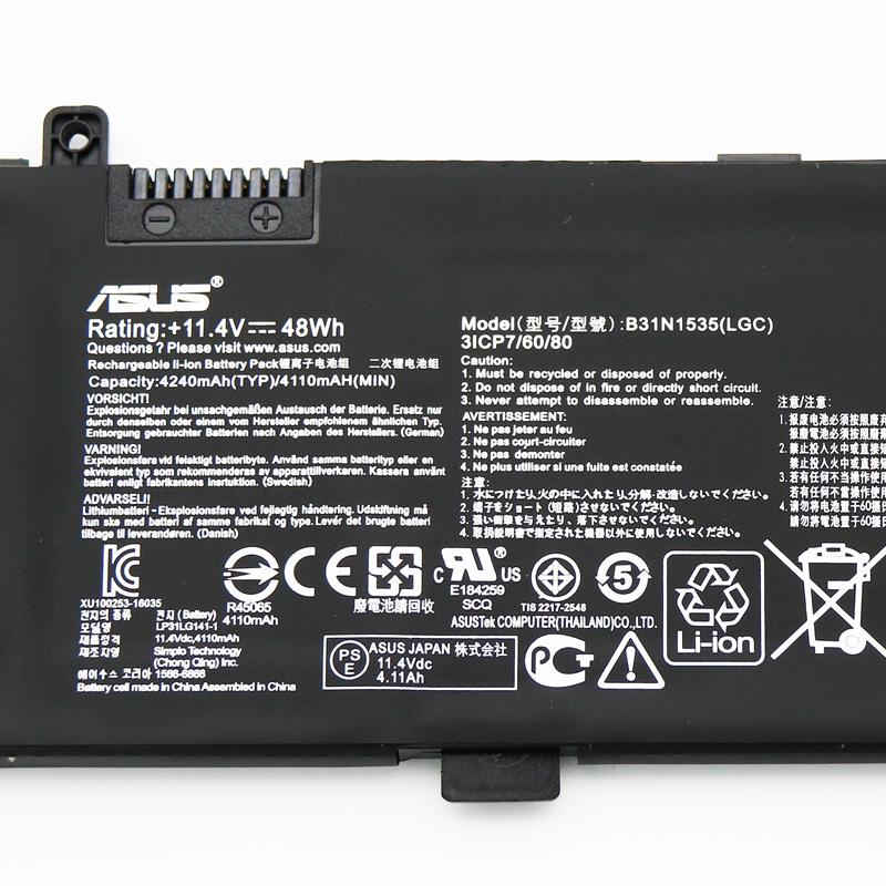 ASUS UX410UF - B31N1535 Original Laptop Notebook Battery (1 Yr Warranty)