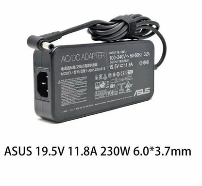 ASUS Laptop Charger 230W 19.5V 11.8A Original Adapter Model No: FA607NU (6.0 mm x 3.7 mm) (1 Yr Warranty) (Power Cord Included)