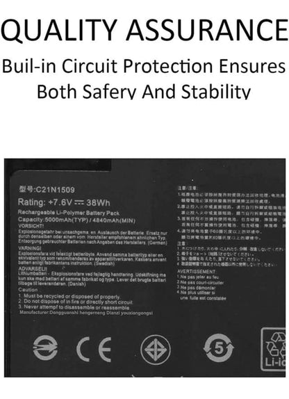 ASUS K556UA - C21N1509 Original Laptop Notebook Battery (1 Yr Warranty)