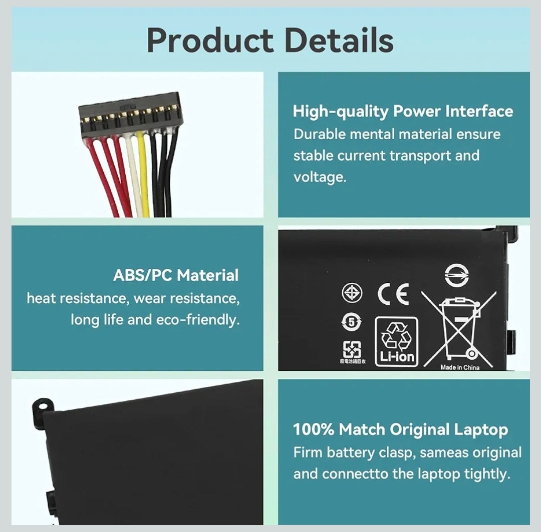 ASUS B075K41HCD - C21N1414 Original Laptop Notebook Battery (1 Yr Warranty)