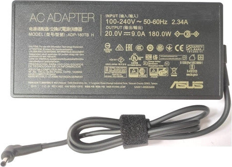 ASUS Laptop Charger 180W 20V 9A Original Adapter (4.5 mm x 3.0 mm) (1 Yr Warranty) (Power Cord Included)