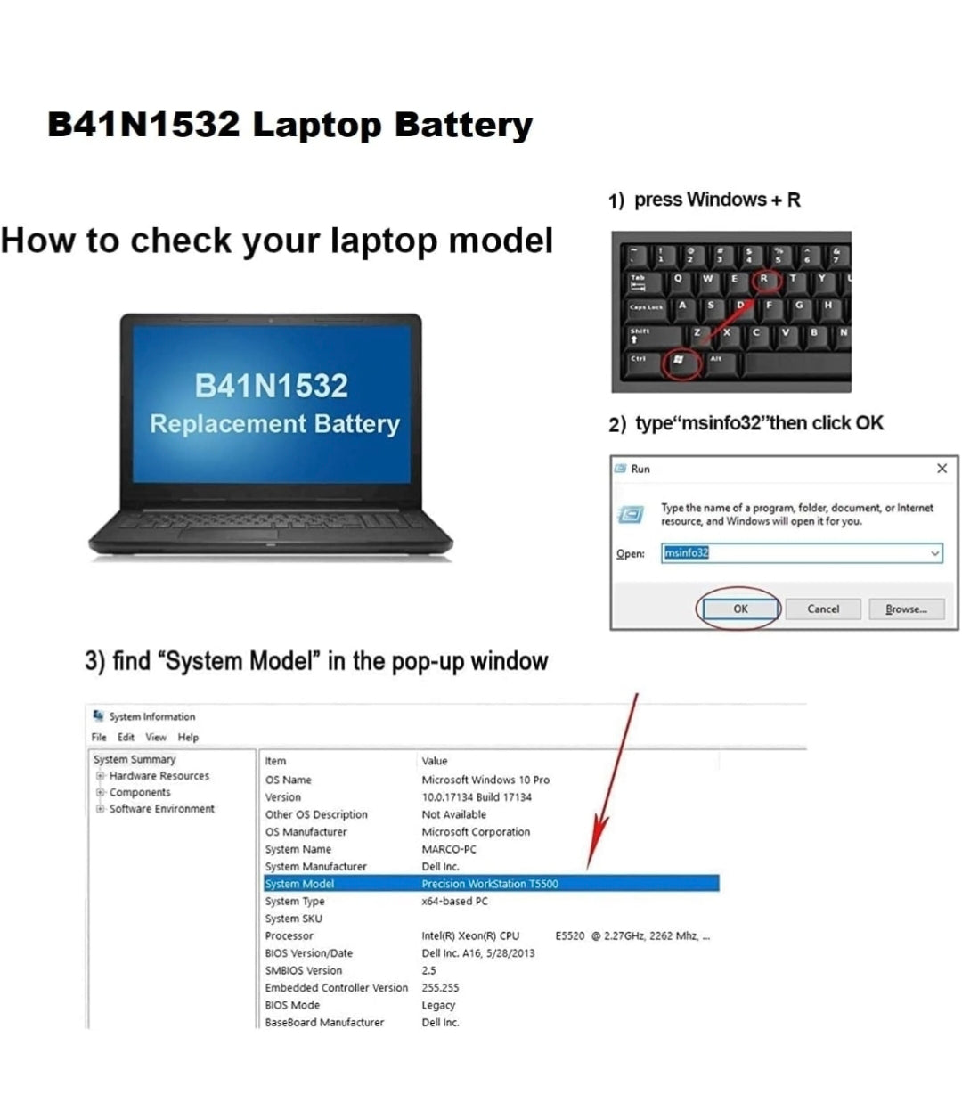 ASUS Q504UA - B41N1532 Original Laptop Notebook Battery (1 Yr Warranty)