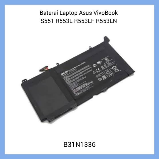ASUS VivoBook S551LC - B31N1336 Original Laptop Notebook Battery (1 Yr Warranty)
