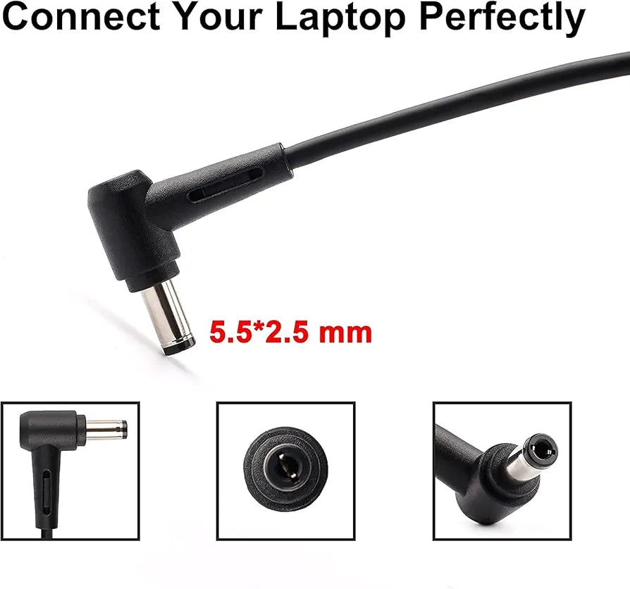 ASUS Laptop Charger 150W 20V 7.5A Original Adapter Model No: PA-1151-76 (5.5 mm x 2.5 mm ) (1 Yr Warranty) (Power Cord Included)