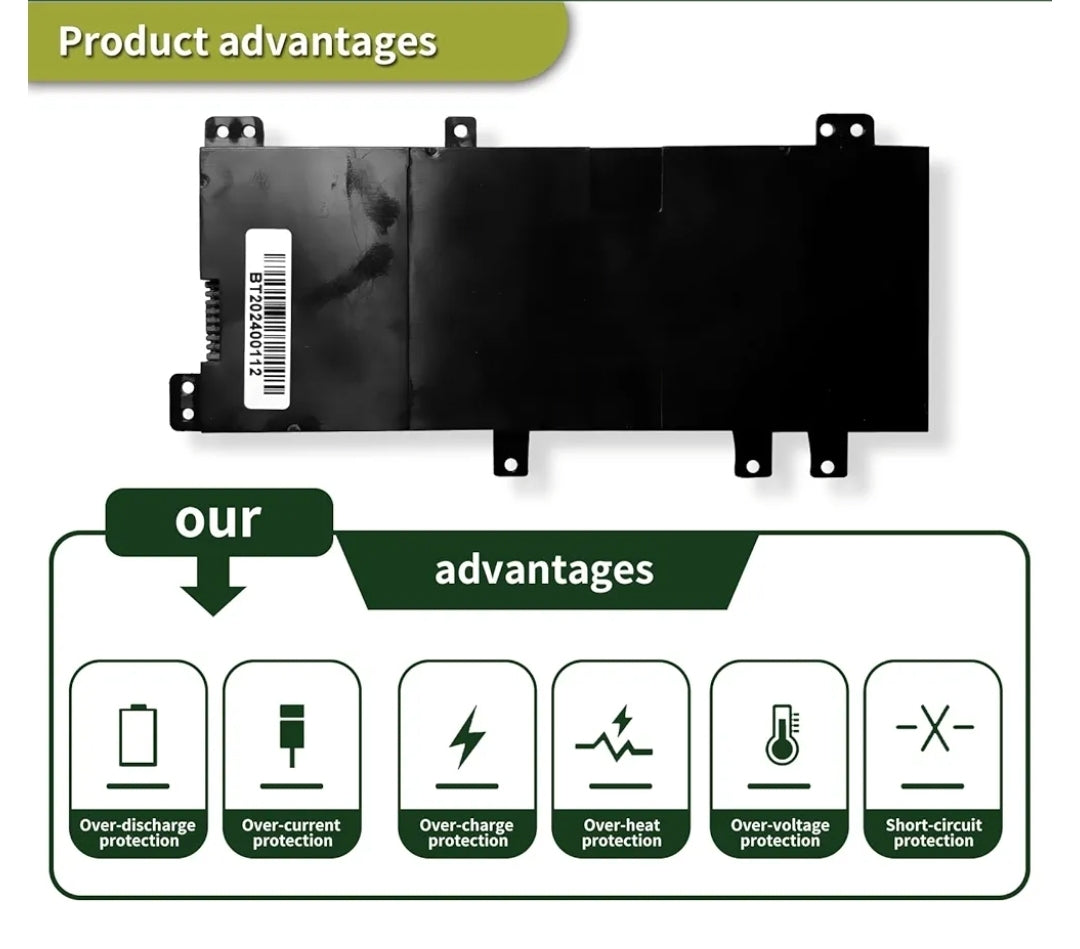 ASUS Z450LA NPI - C21N1434 Original Laptop Notebook Battery (1 Yr Warranty)