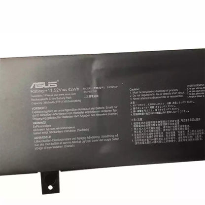ASUS VivoBook S14 S410UQ - B31N1707 Original Laptop Notebook Battery (1 Yr Warranty)