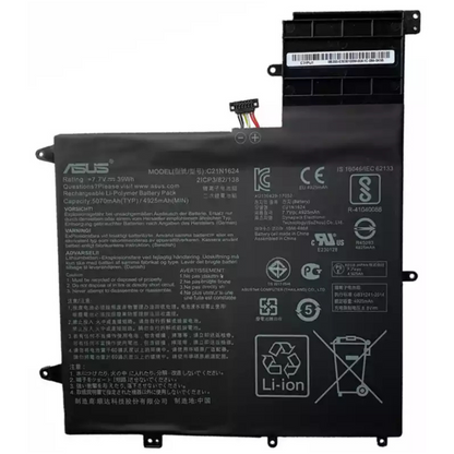 ASUS C21N1624 - C21N1624 Original Laptop Notebook Battery (1 Yr Warranty)