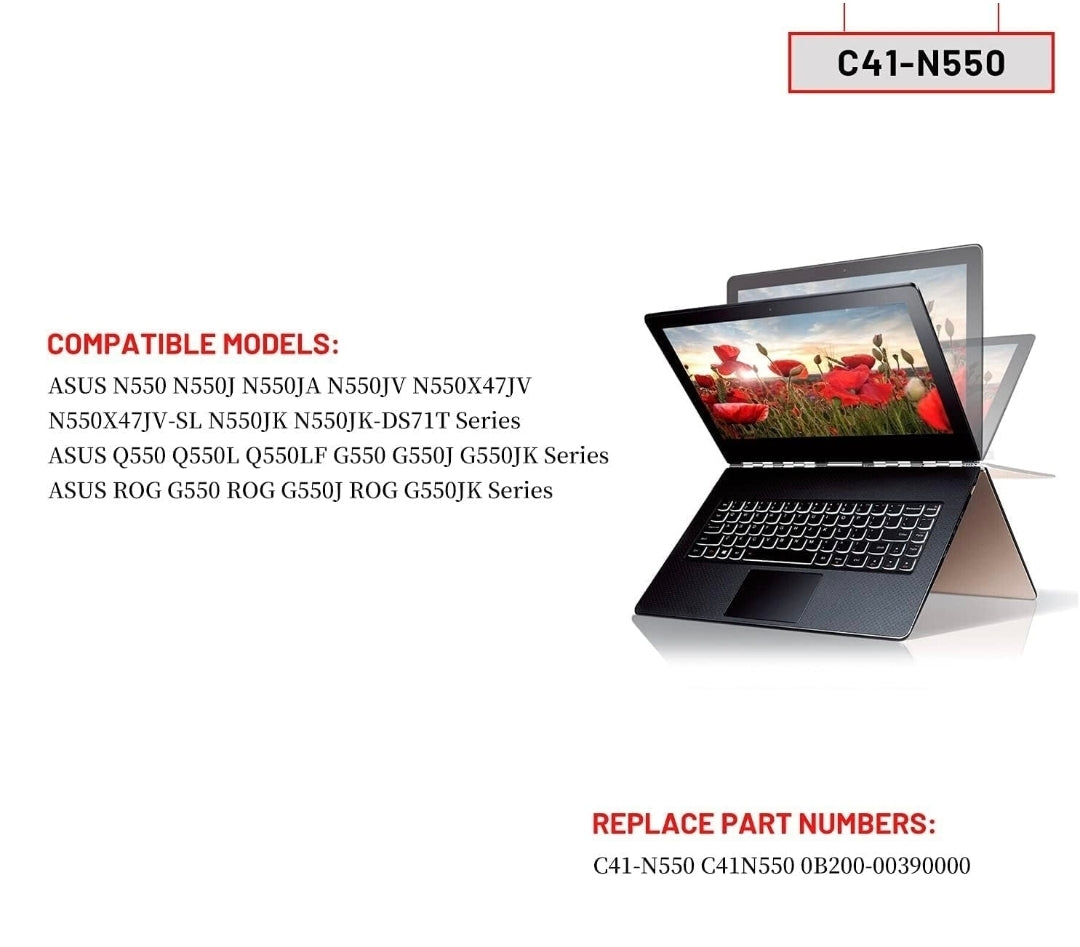 ASUS G550J - C41-N550 Original Laptop Notebook Battery (1 Yr Warranty)