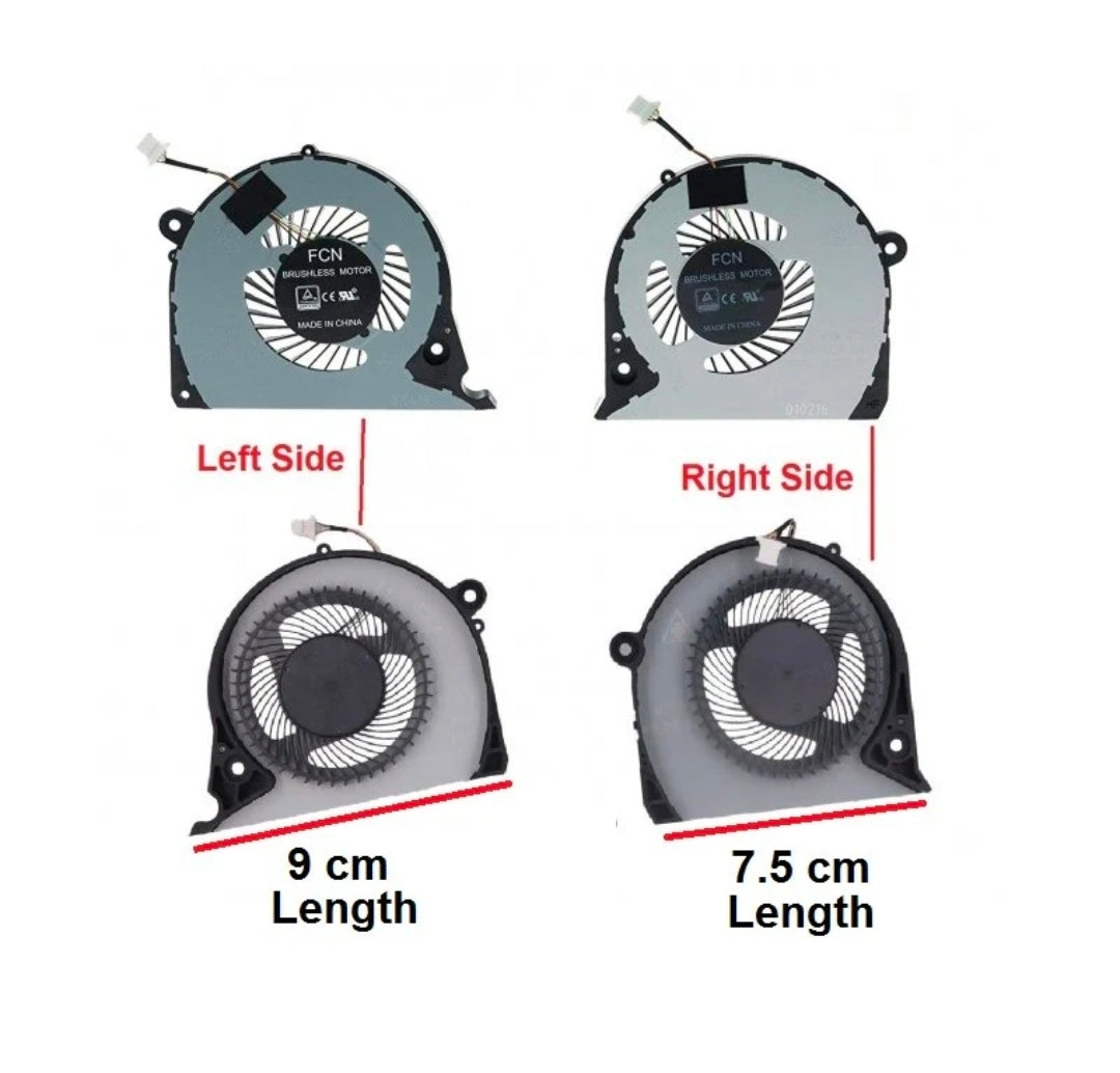 Original FAN Pair Dell Inspiron   G7-7588 P/N :