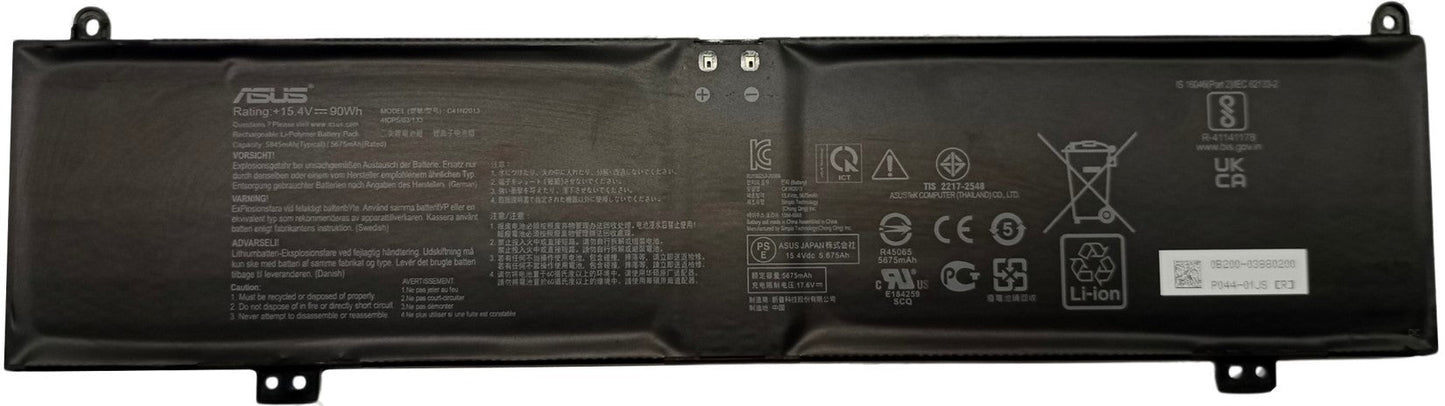 ASUS ROG Strix SCAR 17 G733 - C41N2013 Original Laptop Notebook Battery (1 Yr Warranty)