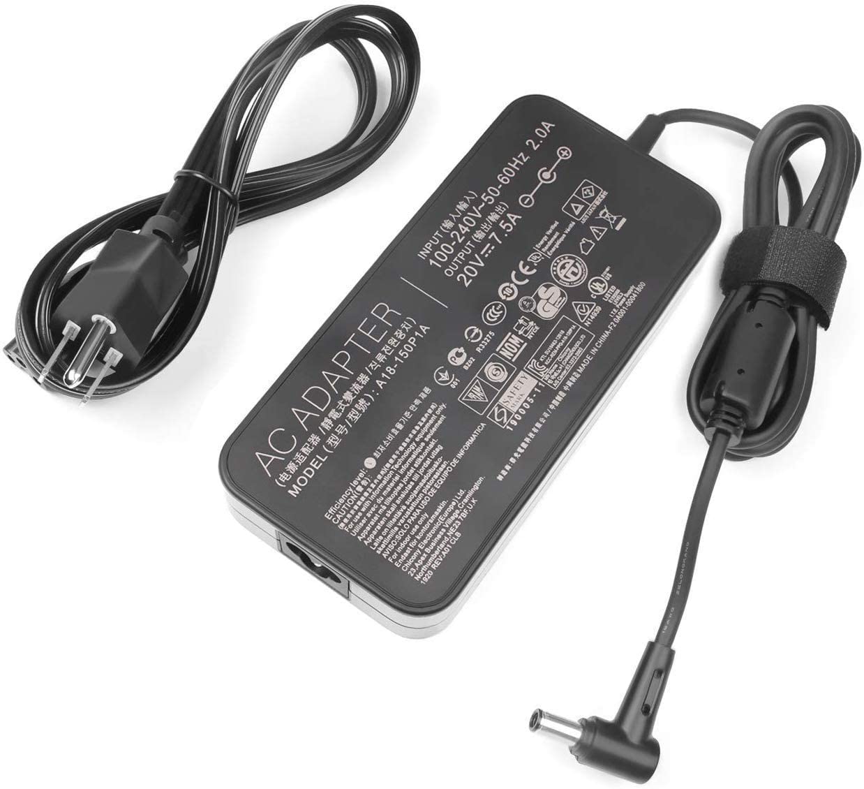 ASUS Laptop Charger 150W 20V 7.5A Original Adapter Model No: FX566LI (5.5 mm x 2.5 mm ) (1 Yr Warranty) (Power Cord Included)