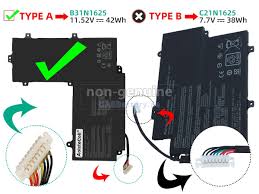 ASUS VivoBook Flip 12 TP203NAH - B31N1625 Original Laptop Notebook Battery (1 Yr Warranty)