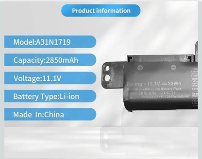 ASUS R507UF - A31N1719 Original Laptop Notebook Battery (1 Yr Warranty)