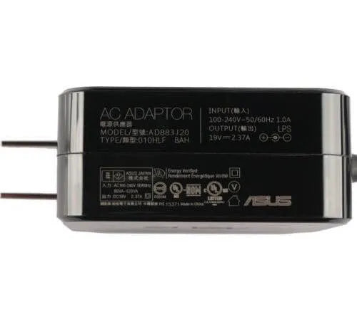 ASUS Laptop Charger 45W 19V 2.37A Original Adapter (4.0 mm x 1.35 mm) (1 Yr Warranty) (Power Cord Included) Model : ADP-45BW A