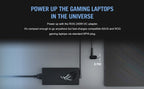 ASUS Laptop Charger 240W 20V 12.0A Original Adapter Model No: GA402XI (3.7 mm) (1 Yr Warranty) (Power Cord Included)