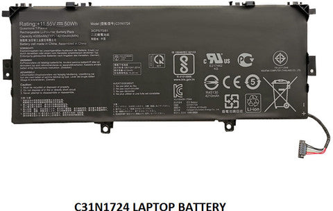 ASUS ZenBook 13 UX331U - C31N1724 Original Laptop Notebook Battery (1 Yr Warranty)