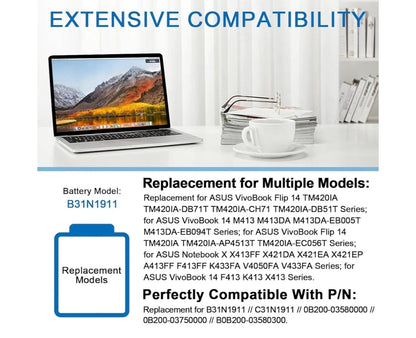 ASUS A413FF - C31N1911 Original Laptop Notebook Battery (1 Yr Warranty)