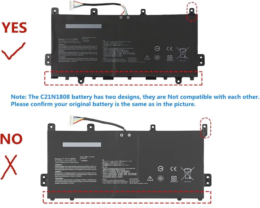 ASUS C423NA - C21N1808-1 Original Laptop Notebook Battery (1 Yr Warranty)