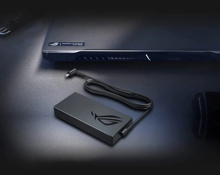 ASUS Laptop Charger 240W 20V 12.0A Original Adapter Model No: GA402XI (3.7 mm) (1 Yr Warranty) (Power Cord Included)