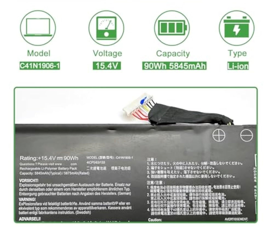 ASUS FA506IV - C41N1906 Original Laptop Notebook Battery (1 Yr Warranty)