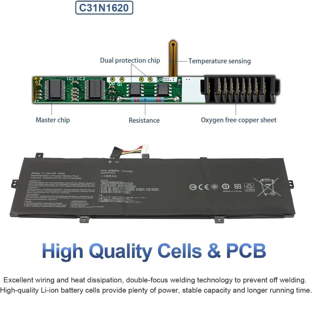 ASUS PRO P5340UA - C31N1620 Original Laptop Notebook Battery (1 Yr Warranty)