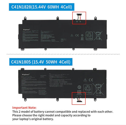 ASUS Zephyrus S GX531 - C41N1828 Original Laptop Notebook Battery (1 Yr Warranty)