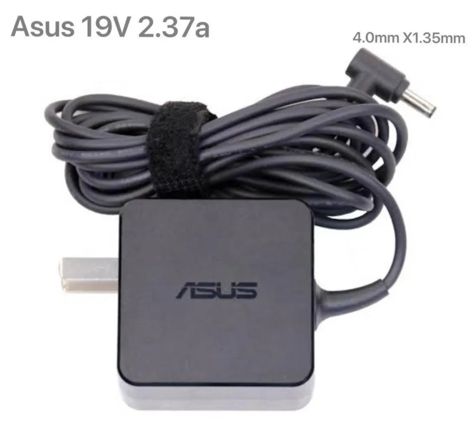 ASUS Laptop Charger 45W 19V 2.37A Original Adapter (4.0 mm x 1.35 mm) (1 Yr Warranty) (Power Cord Included) Model : ADP-45BW A
