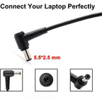 ASUS Laptop Charger 120W 19V 6.32A Original Adapter (5.5 mm x 2.5 mm) (1 Yr Warranty) (Power Cord Included)