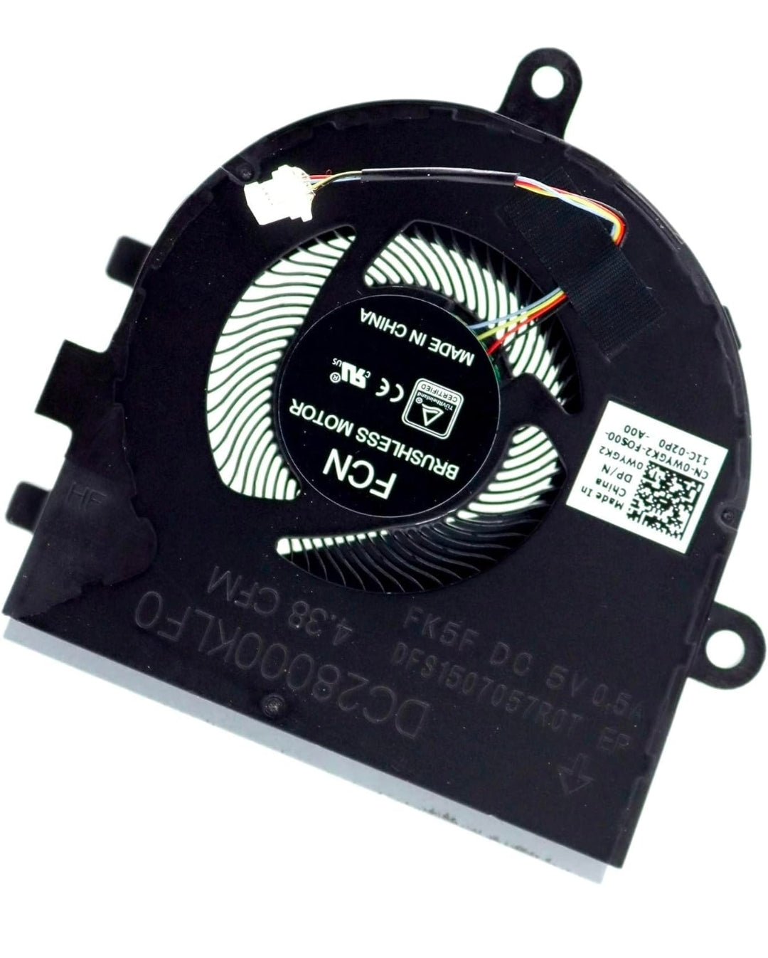 Original FAN Dell INSPIRON 5493 P/N : WYGK2, 0WYGK2