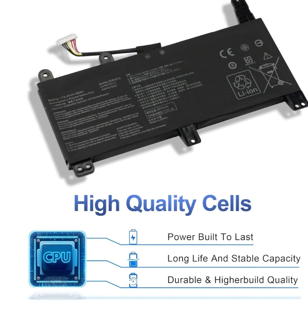 ASUS ROG Strix G731 - C41N1731 TYPE-2 Original Laptop Notebook Battery (1 Yr Warranty)