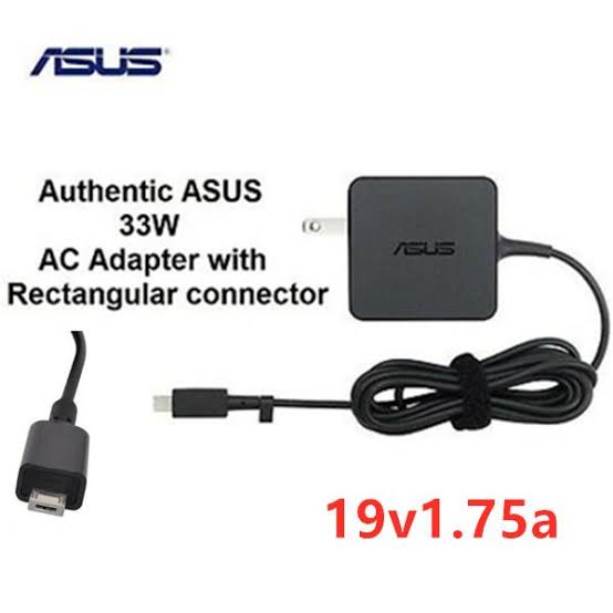 ASUS Laptop Charger 33W 19V 1.75A Original Adapter Model No: D543MA (USB) (1 Yr Warranty)