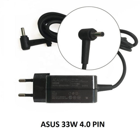 ASUS Laptop Charger 33W 19V 1.75A Original Adapter ( 4.0 mm x 1.35 mm ) (1 Yr Warranty)