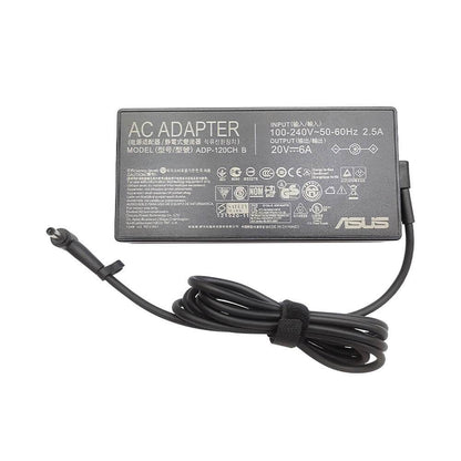 ASUS Laptop Charger 120W 20V 6A Original Adapter Model : Asus VivoBook 16X K3605ZC (4.5 mm x 3.0 mm) (1 Yr Warranty) (Power Cord Included)